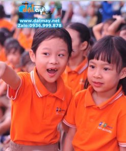 Đồng phục học sinh màu cam