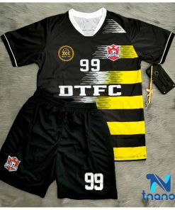 In áo bóng đá đội DTFC đen