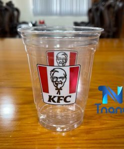 In ly nhựa logo Gà rán KFC