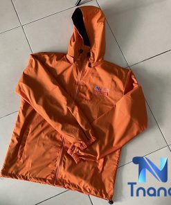 áo khoác dù màu cam 2 lớp
