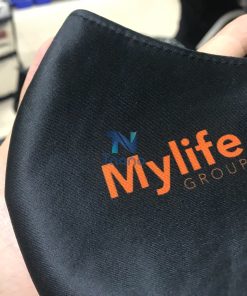 Xưởng may khẩu trang vải công ty Mylife màu đen