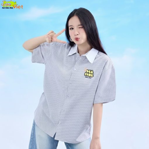 Áo sơ mi Áo sơn mi Oxford-BST basic