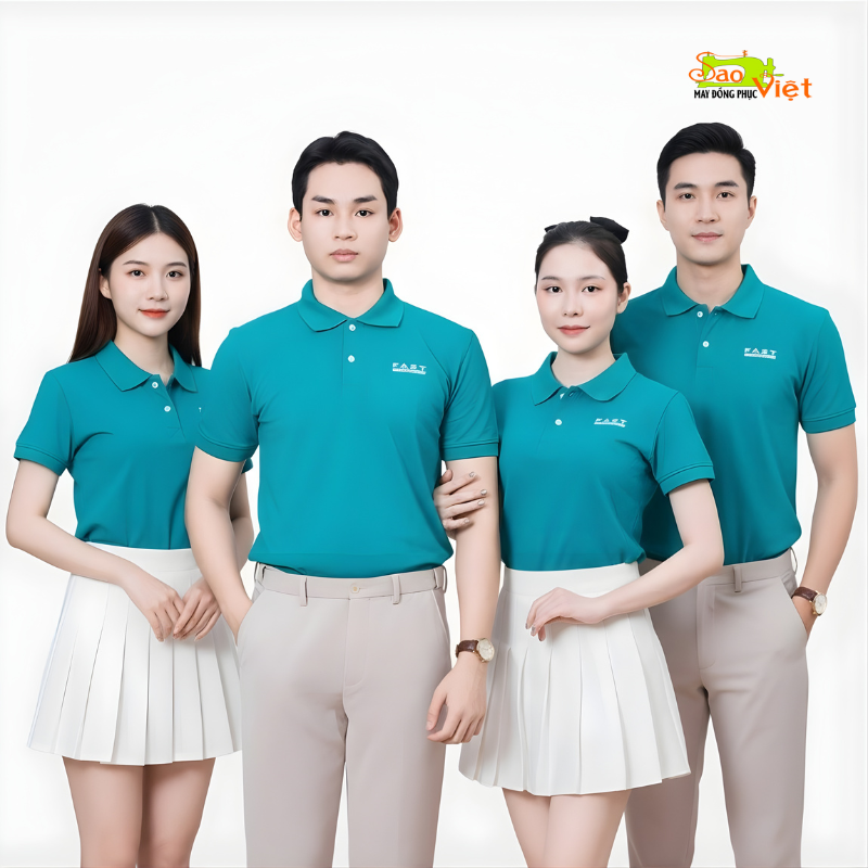 Mẫu áo đồng phục cho nhân viên văn phòng