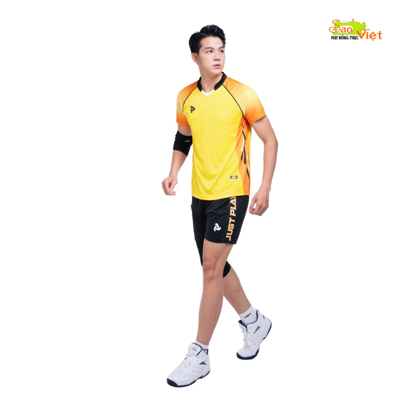Quần áo bóng chuyền nam – Màu vàng